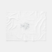 Fleece deken (Voorkant (Horizontaal))