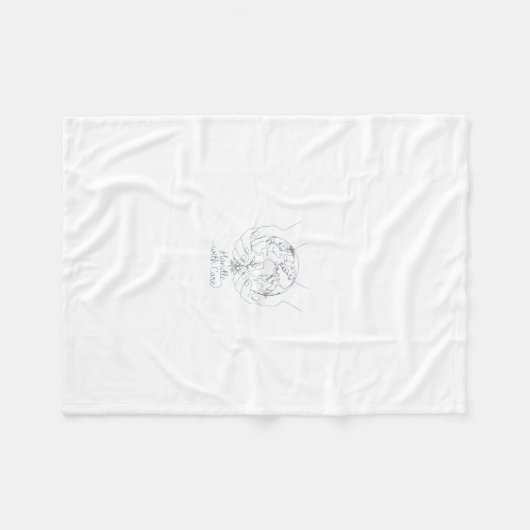 Fleece deken (Voorkant (Horizontaal))