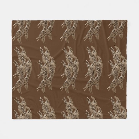   FLEECE DEKEN (Voorkant (Horizontaal))