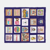 Fleece deken (Voorkant (Horizontaal))