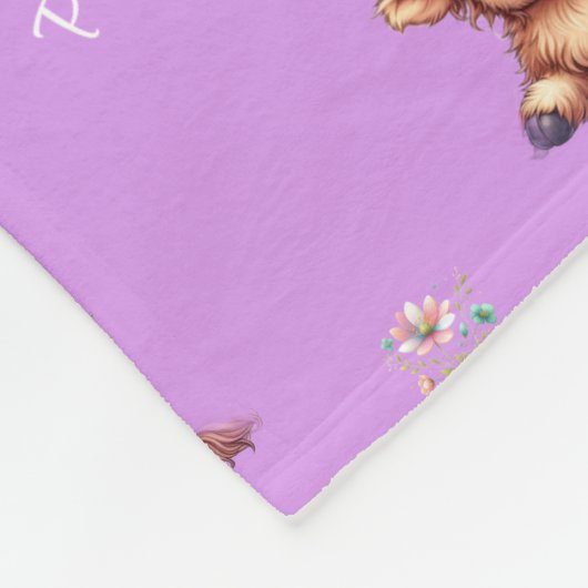 Fleece deken (Hoek)