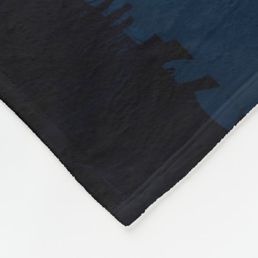 Fleece deken (Hoek)