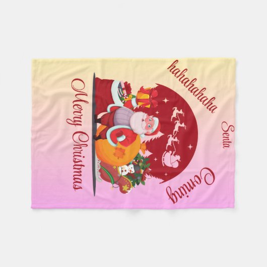 Fleece deken  (Voorkant (Horizontaal))