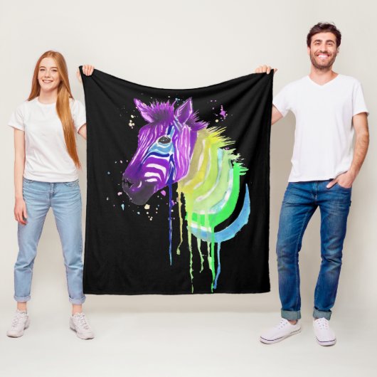 Fleece deken, 127cm x 152cm deken (In situ)
