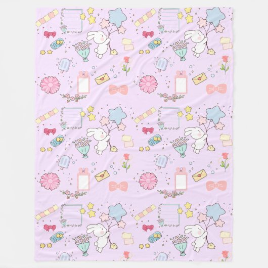 Fleece deken, 150x200cm deken (Voorkant)