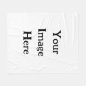 Fleece Deken (280g) - Dubbelzijdige Flanel (Voorkant (Horizontaal))