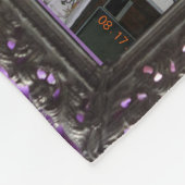 Fleece deken 5 Zilveren Frame Foto Inserts (Hoek)
