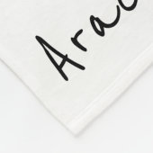 Fleece deken, 76,2 cm x 101,6 cm Rood (Hoek)