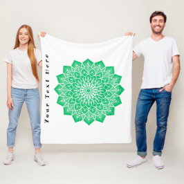 Fleece Deken Aangepaste Jouw tekst Hier Tekst Afbe