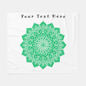 Fleece Deken Aangepaste Jouw tekst Hier Tekst Afbe (Voorkant (Horizontaal))