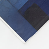 Fleece deken (abstract ontwerp) (Hoek)