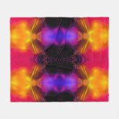 Fleece deken abstracte stijl (Voorkant (Horizontaal))