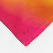 Fleece deken abstracte stijl (Hoek)