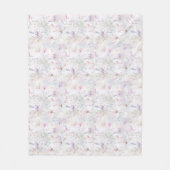 Fleece Deken, bloemenweide Deken (Voorkant)
