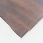 Fleece deken - "De Matterhorn bij zonsondergang" (Hoek)
