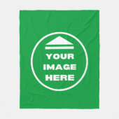 Fleece deken - gepersonaliseerd - Afbeelding toevo (Voorkant)
