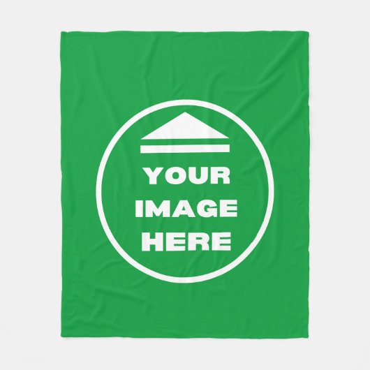 Fleece deken - gepersonaliseerd - Afbeelding toevo (Voorkant)