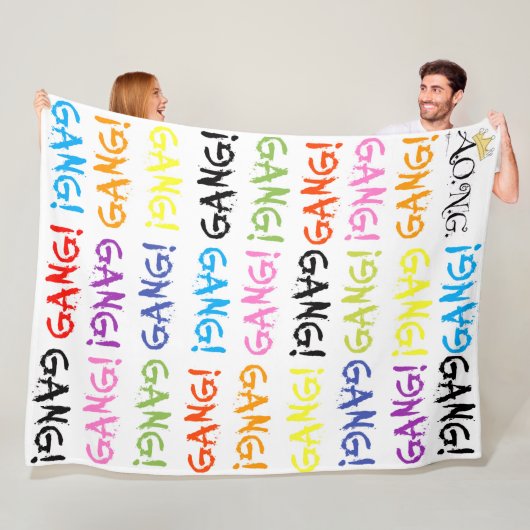 Fleece deken, groot 150 cm x 200 cm deken (In situ)