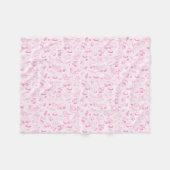Fleece deken lichtroze (Voorkant (Horizontaal))