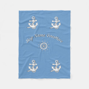 Fleece deken - Maritiem thema