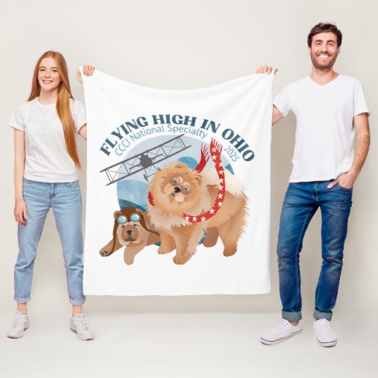 FLEECE DEKEN MET 2025 CCCI NATL SPECIALTY LOGO (In situ)