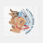 FLEECE DEKEN MET 2025 CCCI NATL SPECIALTY LOGO (Voorkant (Horizontaal))