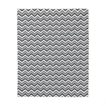 Fleece deken met aangepaste kleur chevron