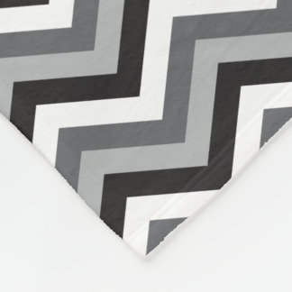 Fleece deken met aangepaste kleur chevron