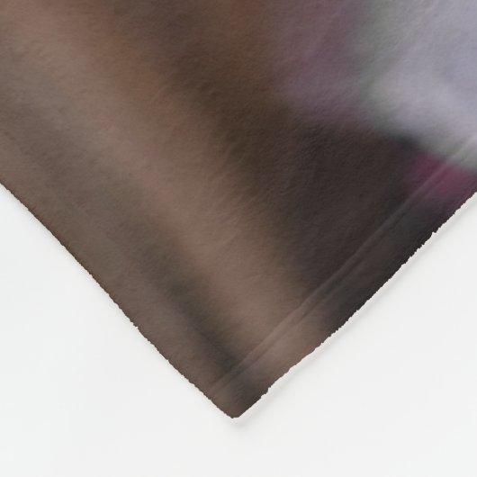 Fleece deken met leuke foto (Hoek)