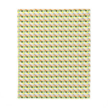 Fleece deken met op maat gemaakte schelpen