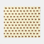 Fleece deken met schattige beren (Voorkant (Horizontaal))
