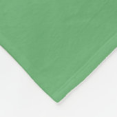 Fleece deken - Olijfgroen (Hoek)