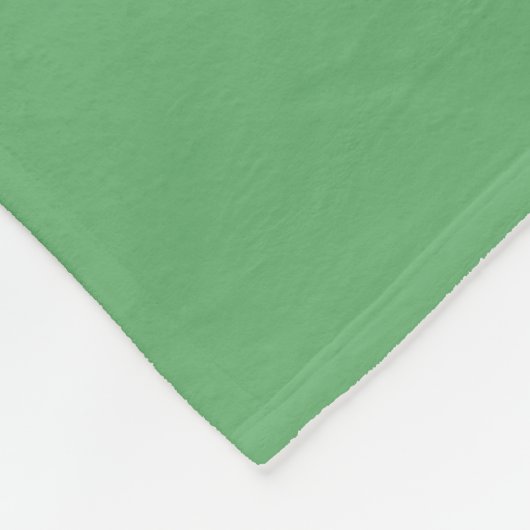 Fleece deken - Olijfgroen (Hoek)