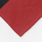 Fleece deken, op maat gemonogrammeerd deken (Hoek)