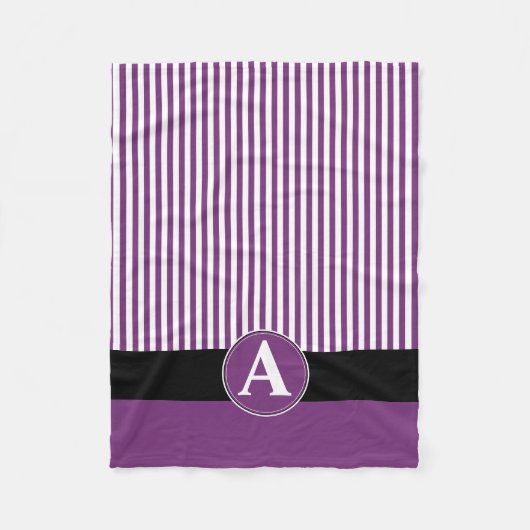 Fleece deken, op maat gemonogrammeerd deken (Voorkant)