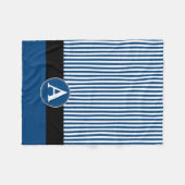 Fleece deken, op maat gemonogrammeerd deken (Voorkant (Horizontaal))