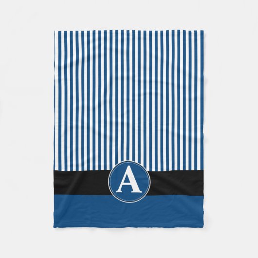 Fleece deken, op maat gemonogrammeerd deken (Voorkant)