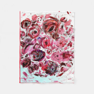 Fleece deken PASSIONRED