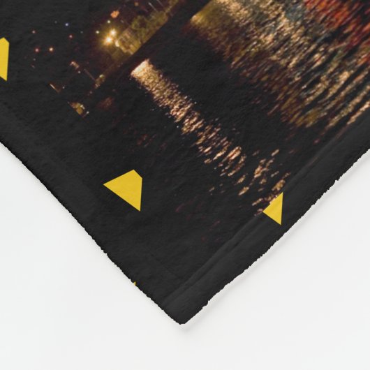 Fleece deken Pittsburgh Foto (Hoek)