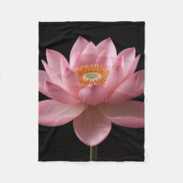 Fleece deken (Roze Lotus)