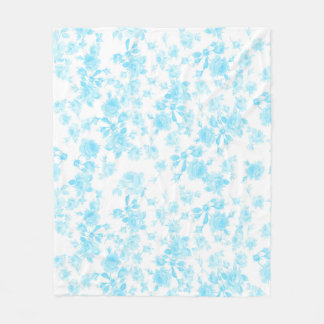 Fleece deken Saint Colette Juni Rozen capri blauw