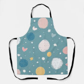 Fleece deken schort (Voorkant)