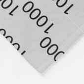 Fleece deken Sjabloon (Hoek)