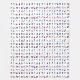 Fleece Deken - Strandhutten