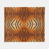 Fleece deken Tijger stijl (Voorkant (Horizontaal))