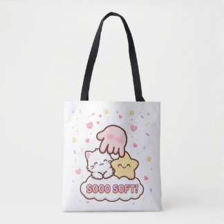 Fleece deken tote bag