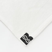 Fleece Deken - wit (Hoek)