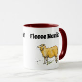 Fleece Feliz Navidad Grappige Kerstmis Schaap Joke Mok (Voorkant rechts)