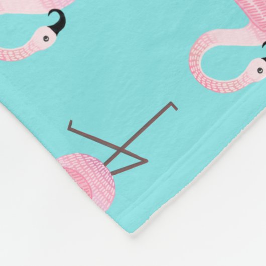 Fleece Flamingo Blanket comprimeren Deken (Hoek)