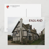 Fleece Inn Pub Briefkaart (Voorkant / Achterkant)